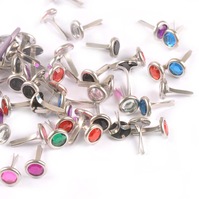 Bộ 50 8.5X15mm Phối Ren Brads  - đánh giá và giá Embellishments For Scrapbooking