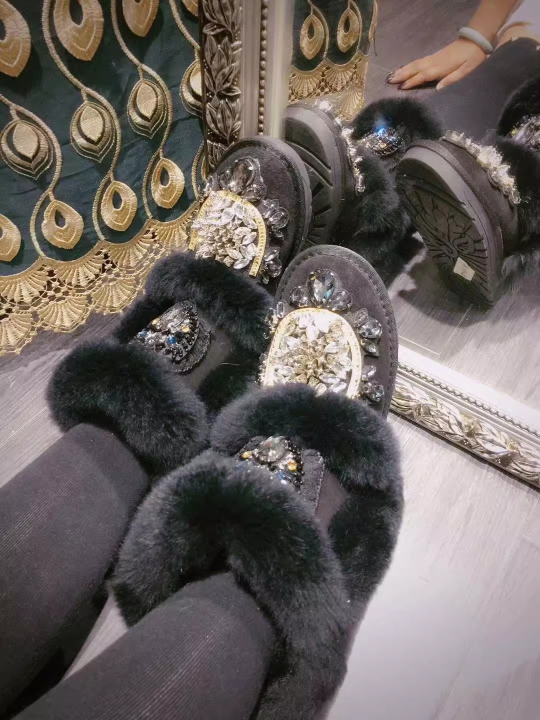 Bling Black White Gem Rhinesto - đánh giá và giá Sew On Rhinestone
