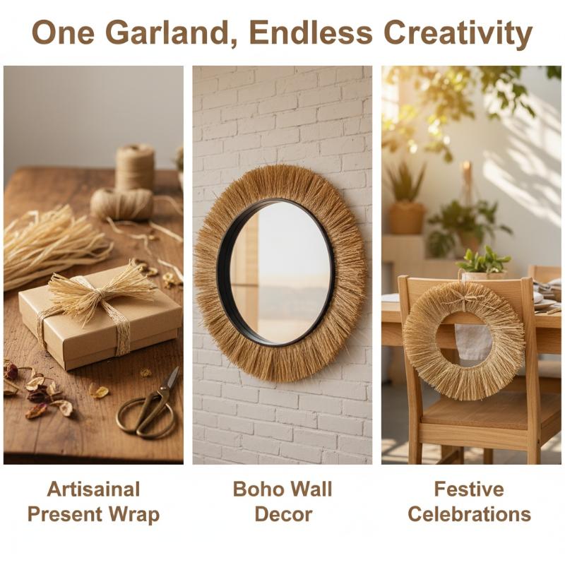 Natural Wedding Garland DIY Ho - đánh giá và giá Tassel Fringe Trim