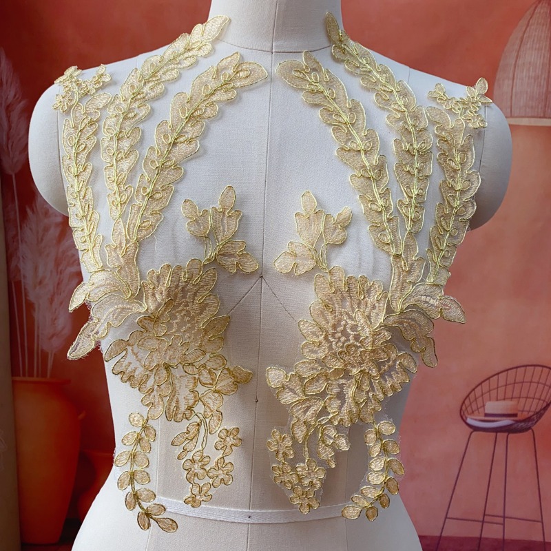 Gold Lace Trim for Wedding DIY - đánh giá và giá Embellish Craft