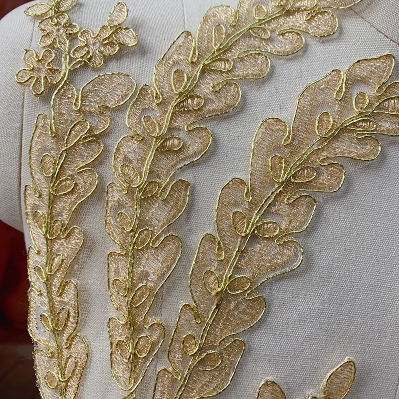 Gold Lace Trim for Wedding DIY - đánh giá và giá Embellish Craft
