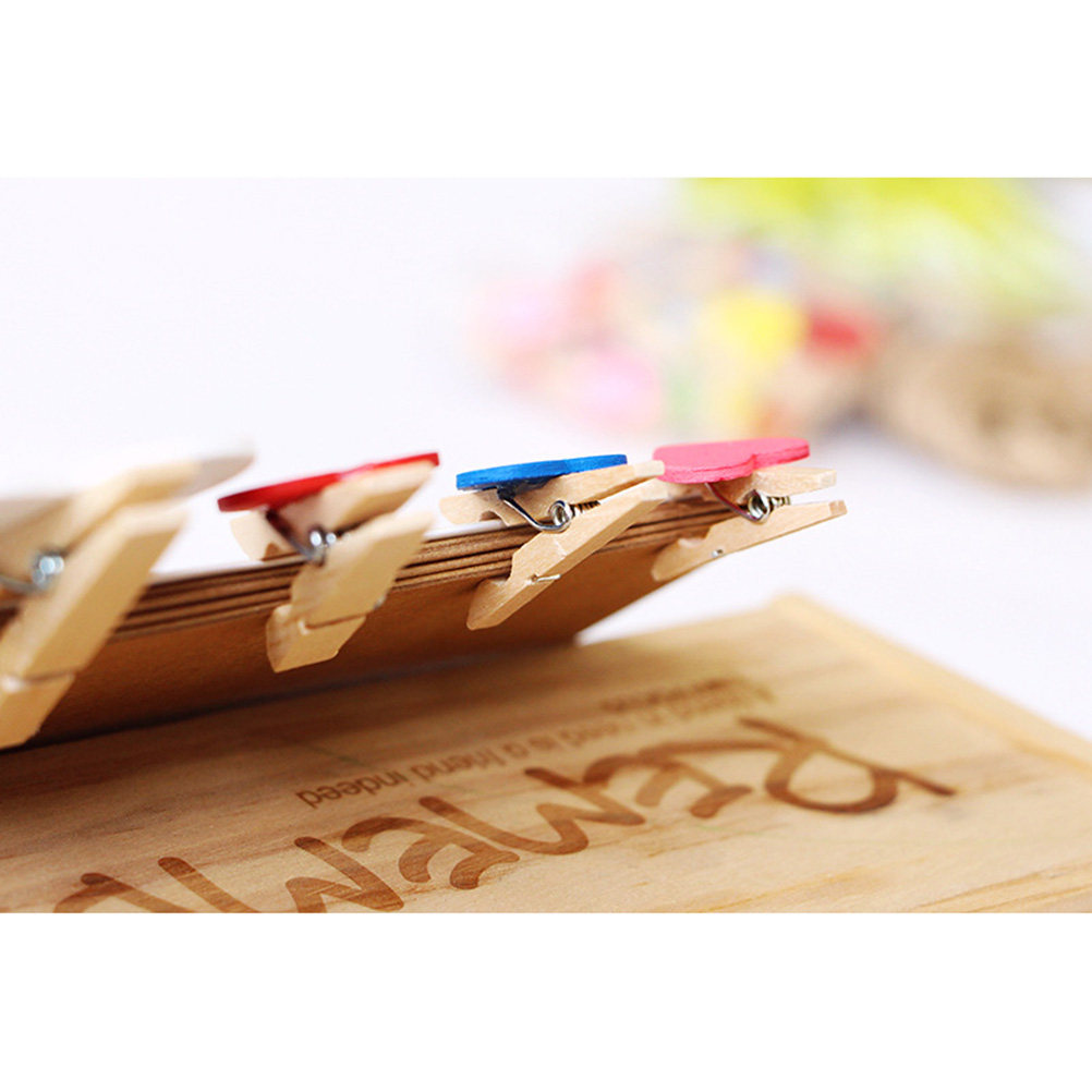 50Pcs Mini Wooden Clothespins  - đánh giá và giá Embellish Craft