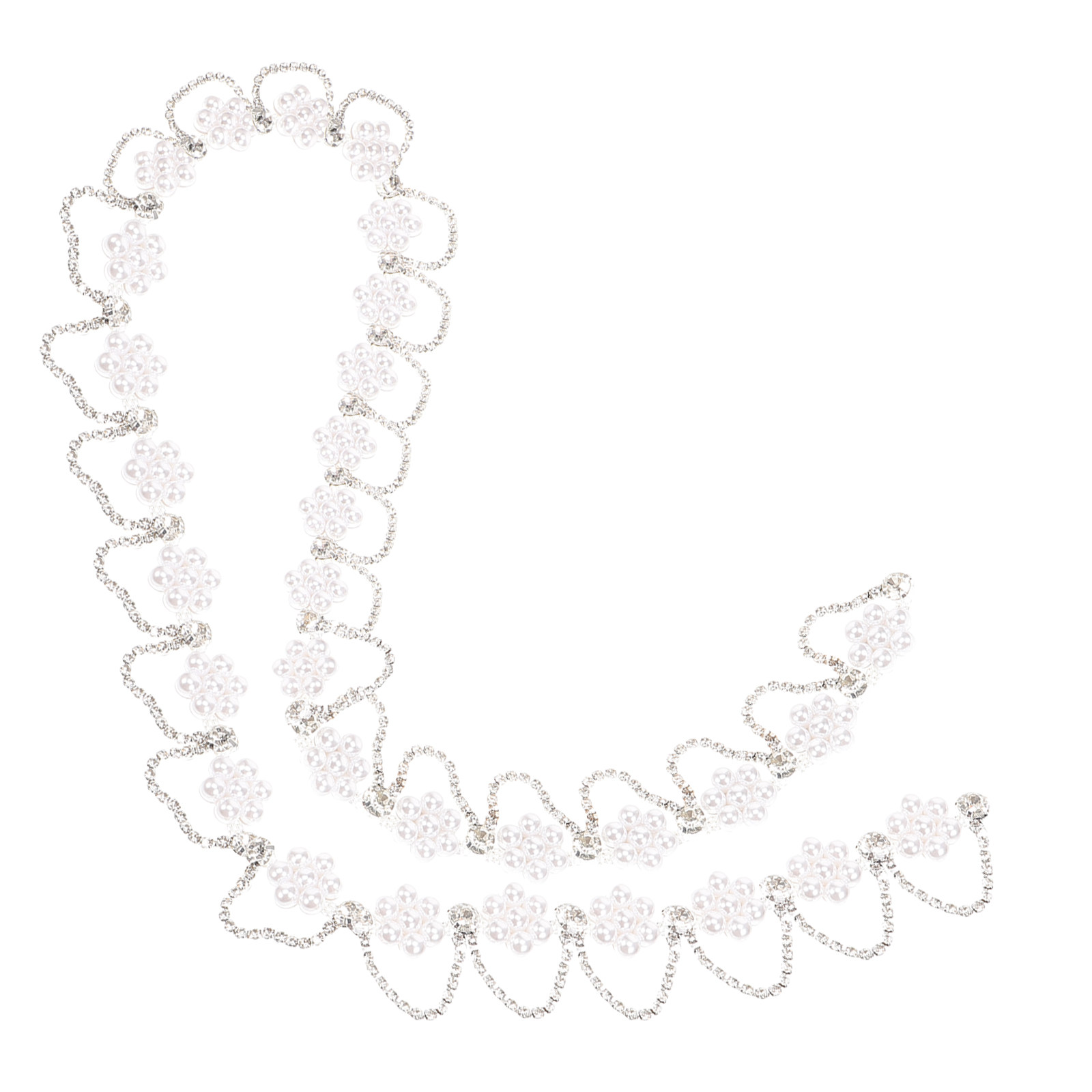 Premium Rhinestone Pearl Chain - đánh giá và giá Pearl Trim Chain