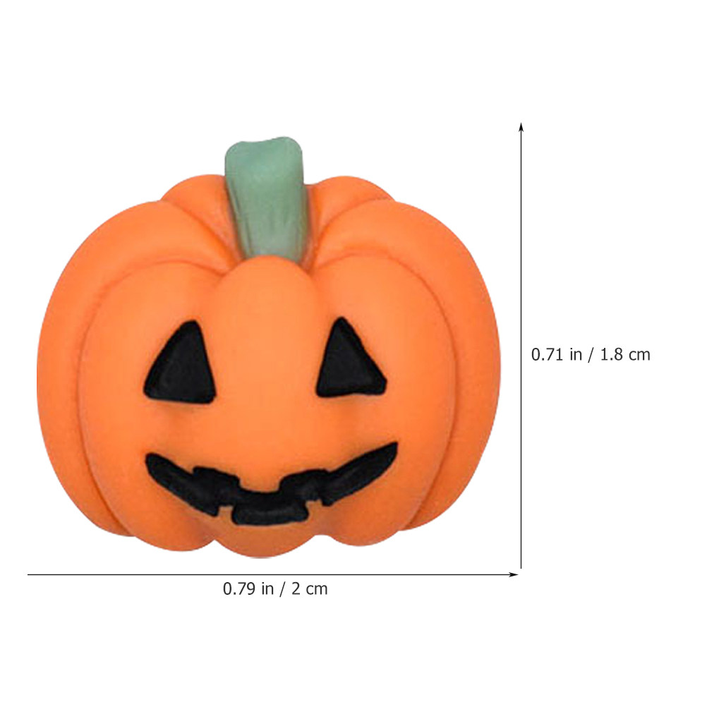 50Pcs Tiny Resin Pumpkin Charm - đánh giá và giá Embellish Craft