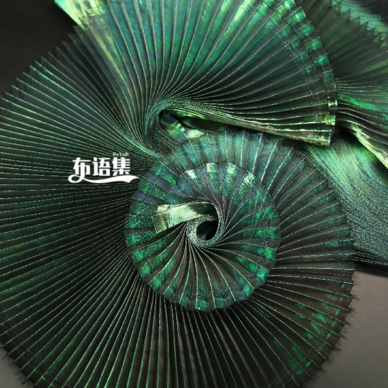 Organ Pleated Fabric Illusory  - đánh giá và giá Crystal Mesh Fabric