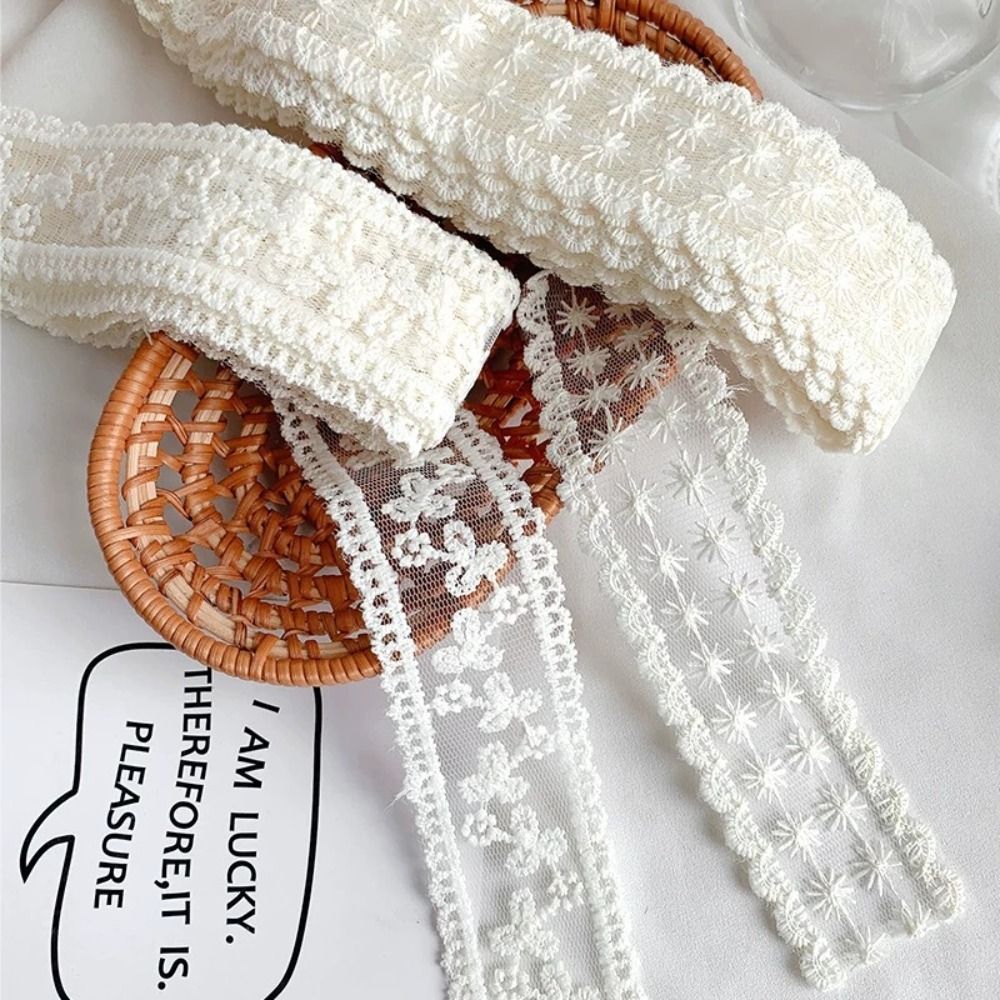 5 Yards Pure Cotton Sewing Tri - đánh giá và giá Lace Ribbon Trim