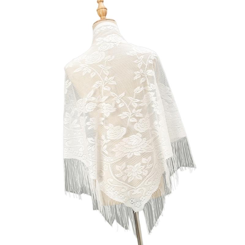 Khăn choàng ren thời trang 652 - đánh giá và giá Tassel Fringe Trim