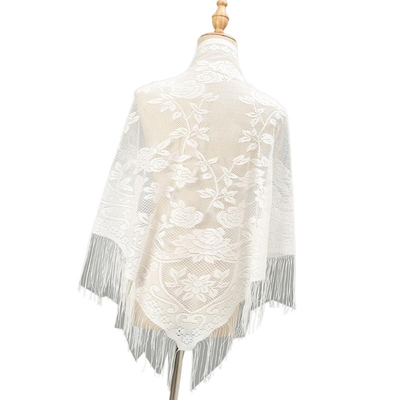 Khăn choàng ren thời trang 652 - đánh giá và giá Tassel Fringe Trim