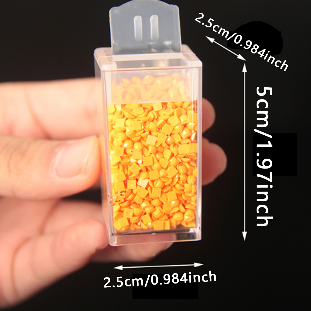 Square Plastic Diamond Paintin - đánh giá và giá Craft Embellishment Storage
