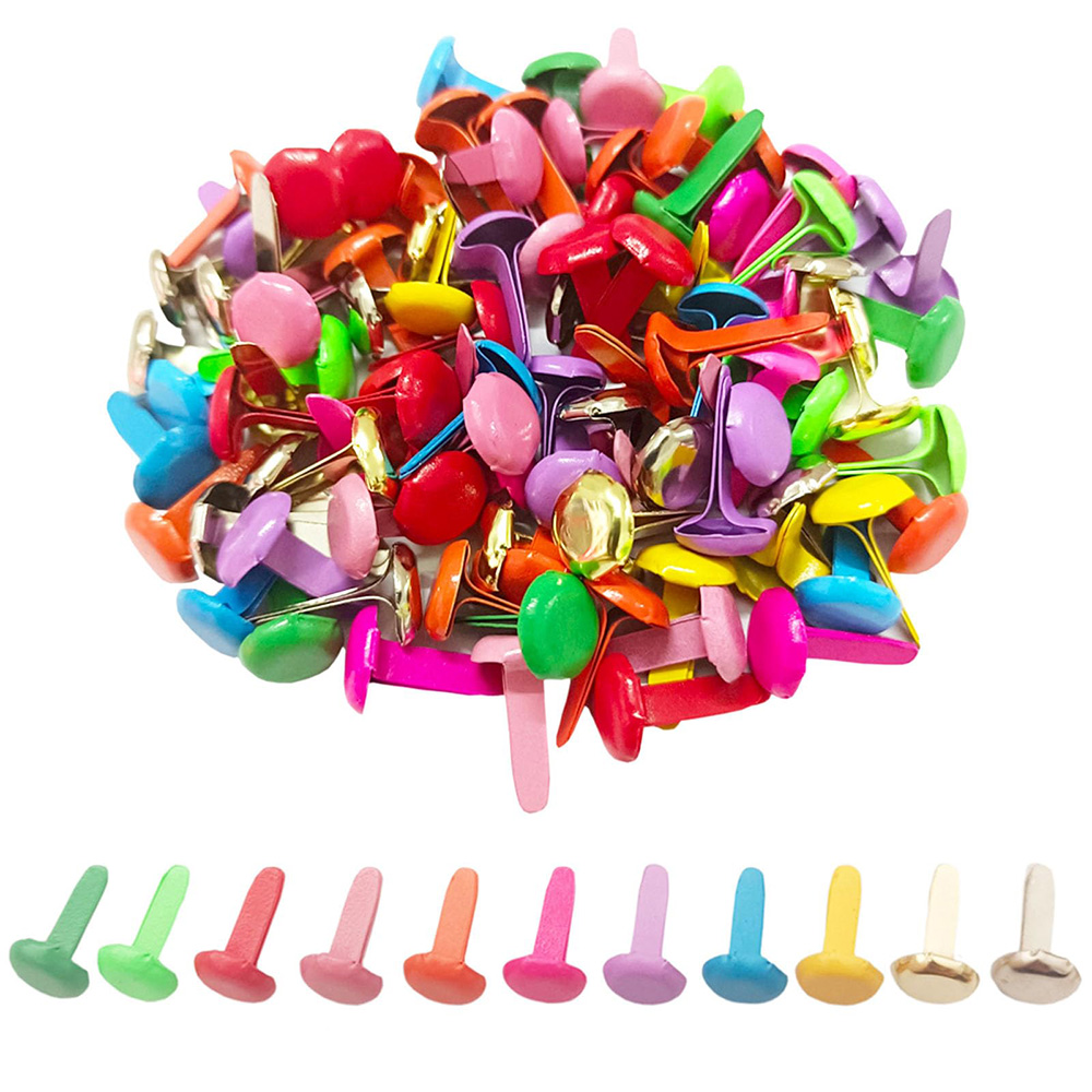 100pcs/Bag Mix Pattern Round M - đánh giá và giá Embellishments For Scrapbooking