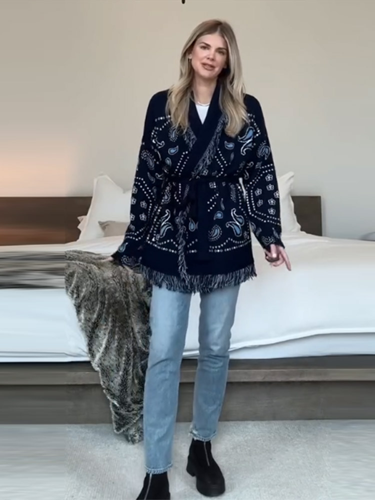 2026 Autumn Winter Elegant Pri - đánh giá và giá Tassel Fringe Trim
